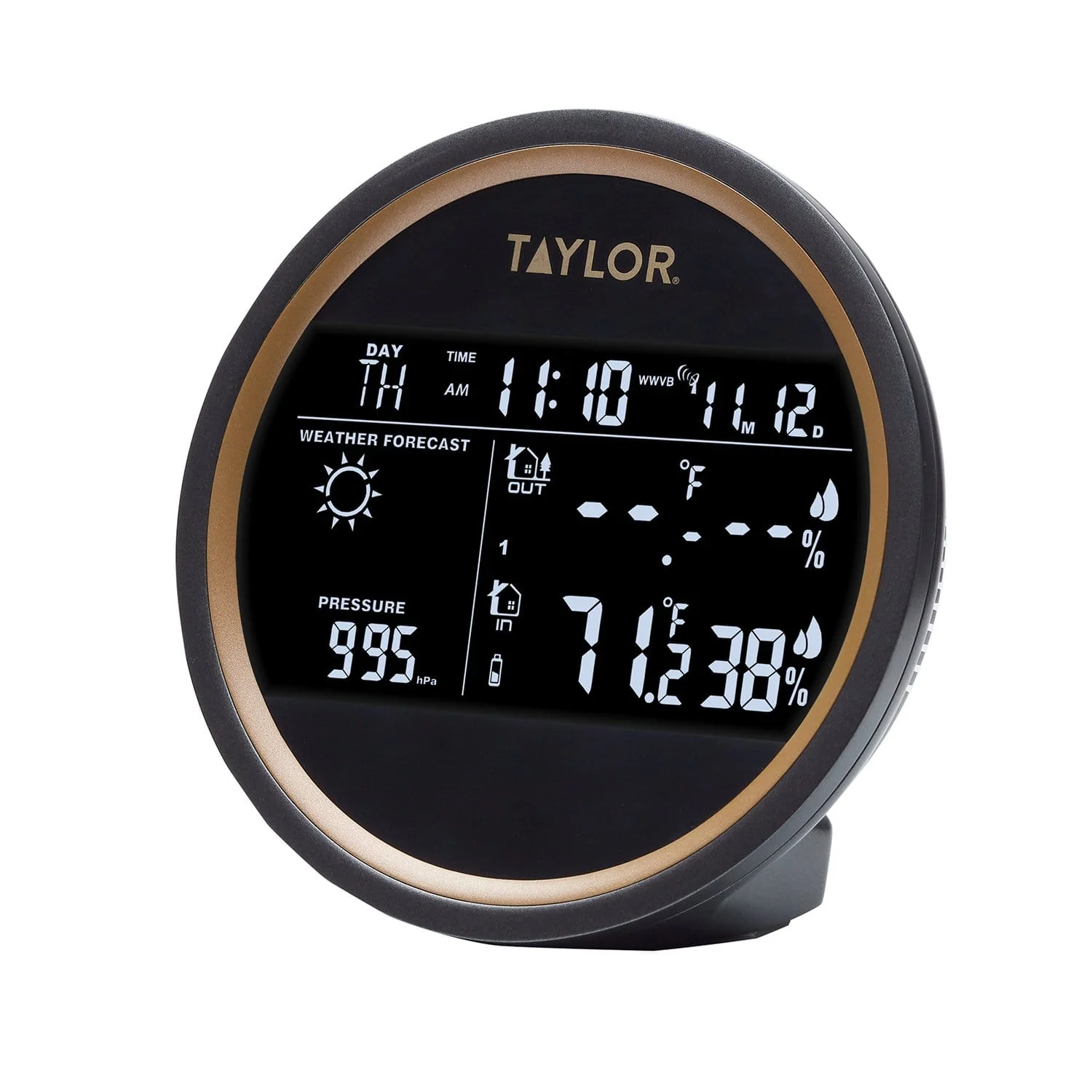 Digital Round Weather Forecaster with LED - Image 16