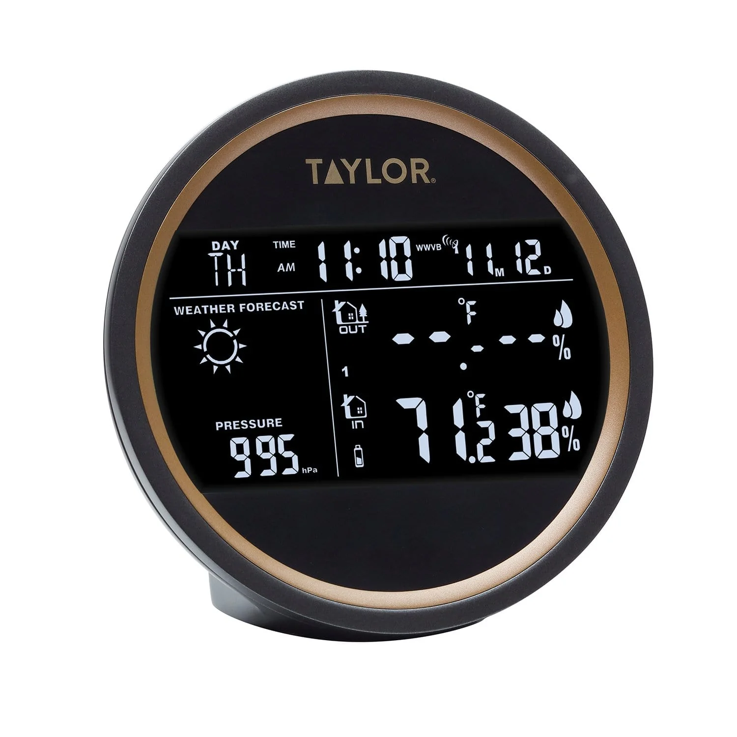 Digital Round Weather Forecaster with LED - Image 2
